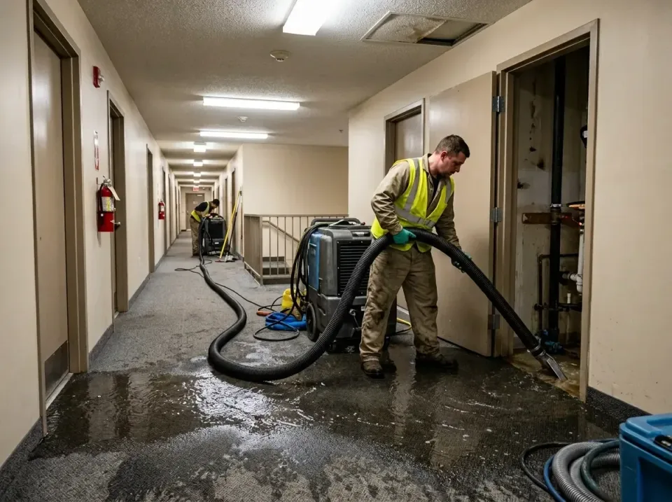 multi-unit-apartment-hallway-f-005 — frequently asked questions, Emergency Burst Pipe Water Extraction & Removal in Boca Rat…